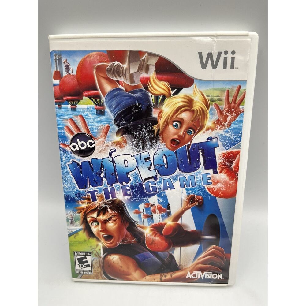 Wipeout: The Game (Nintendo Wii 2010) CIB Complete w/ Manual